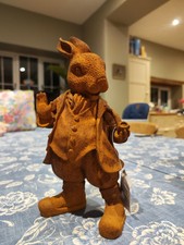 Gusseisen Herr Hase mit Pfeife