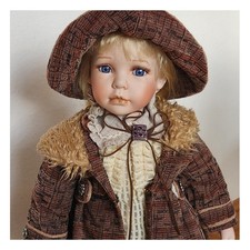 Limitierte Porzellan-Sammlerpuppe▪︎68 cm▪︎271/500▪︎handgefertigt