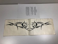 Tribal Tattoo Autoaufkleber Wandtattoo Heckscheibe Schwarz Arschgeweih Ornament