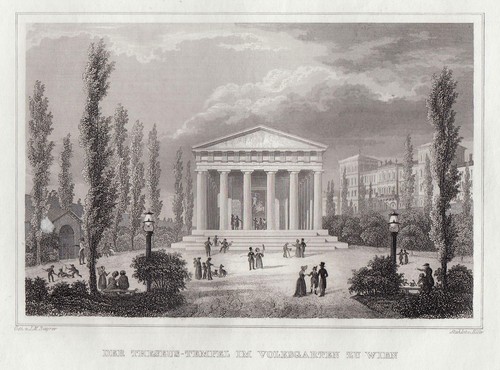 Wien volksgarten theseustempel - wien,