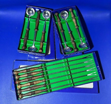 6 Stück Set Fondue-Gabeln + -Löffel / Feuerzangen-Bowle Traumfeuer - Löffel