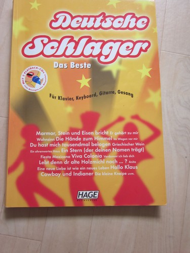 Deutsche schlager songbuch - deutsche,