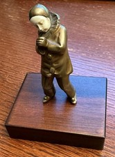 Jugendstil Bronze Figur Knabe