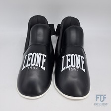 Leone 1947 Boxschuhe Schwarz
