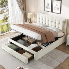 Polsterbett bettgestell mit - bettgestell,