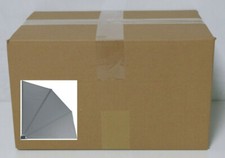 GRASEKAMP G-47766 Balkonfächer Premium 140x140cm Grau mit Wandhalterung