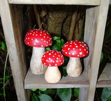 Deko pilz holz fliegenpilz - deko-pilz-holz,