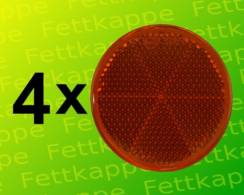 Rückstrahler rund mm rot - rund,