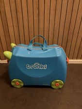 Trunki Koffer Kinderkoffer Trolley Blau Hellblau Rutschkoffer Ziehkoffer NEU&OVP