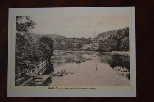 Halle saale blick - halle,