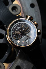 EDOX Chronorally Chronograph 38003 TINGR GNR Herrenuhr Titan Armbanduhr - 45mm