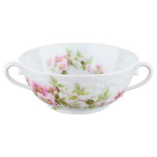 Suppentasse Giraud Limoges Buschrose / Heckenrose