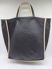 Coccinelle Black Pebbled Tote