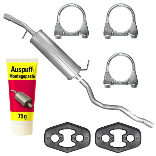 Edex mitteltopf auspuff - edex,