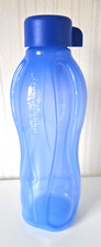 Tupperware EcoEasy Trinkflasche 500 ml Schraubverschluss Schule Büro Kita blau