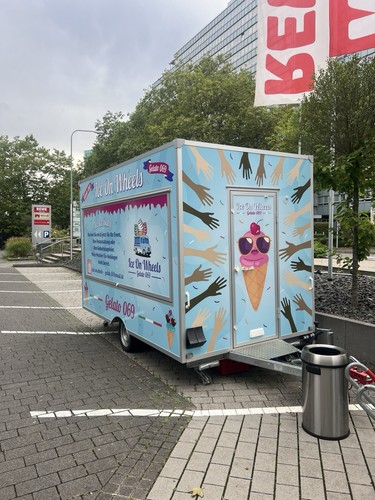 Verkaufs anhänger eis - verkaufs,