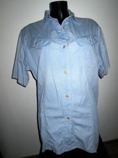 Etienne Aigner Bluse Baumwolle im Jeans Stil Gr. 40