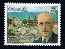 Kolumbien Colombia 1777 - Mantilla (1878-1944), Historiker - Bauwerke