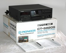 Pioneer CT-S820S  High-End Stereo Cassette Deck, Riemen  neu OVP BDA TDK