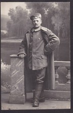 Studiofoto. WK1. Soldat Mütze