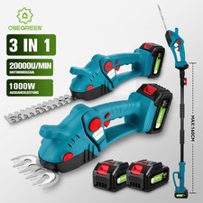 Teleskop Akku Heckenschere