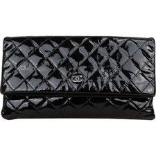 Chanel Quilted Patent Leather