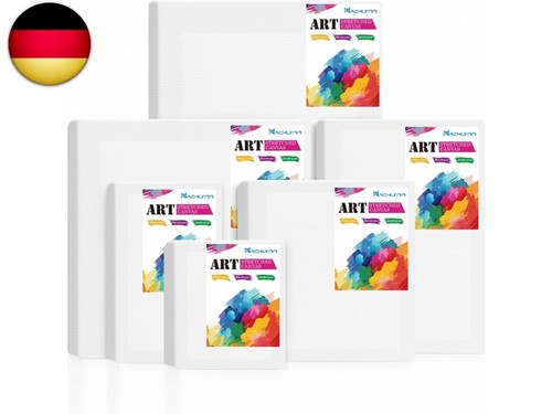 Stück leinwand set 7x7 - stück,