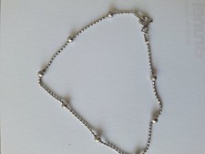 feines Silber-Armband, Armkettchen als filigrane Erbsenkette - Layering, 925er