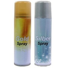 Silber- & Goldspray Set 2x
