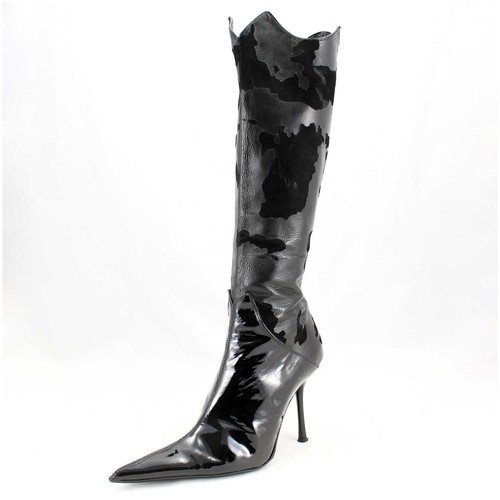 Italienische lederstiefel - lederstiefel, gr