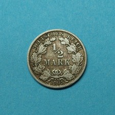 Deutsches Reich 1905 J 1/2