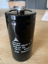 Elko 4700uf 100v epcos - 4700uf,