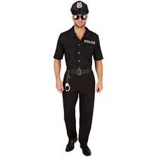 Herrenkostüm Polizist Cop Uniform sexy Polizeikostüm Streifenpolizist Fasching 