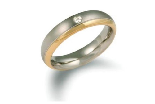 Boccia titan ring - titan,