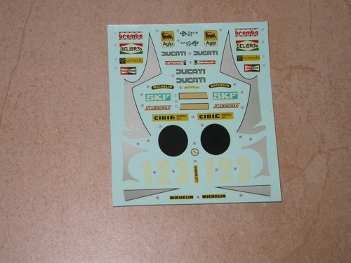Ducati ncr 900 decal tamiya - ncr,