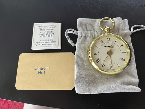 Wehrle vintage reise uhr - reise, /