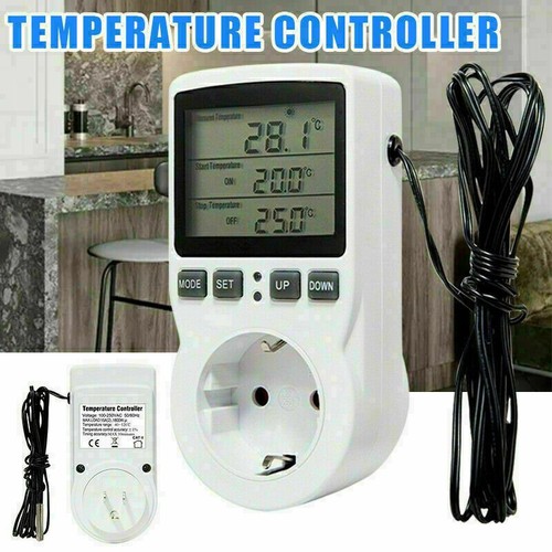 Digitaler steckdosenthermostat - digitaler,