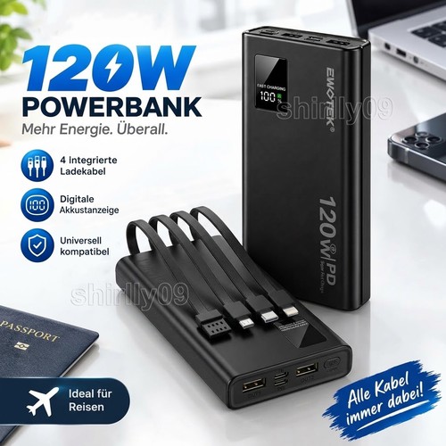 Powerbank 1000000mah 120w - powerbank,