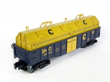 Lot 8060 Lionel Chessie System B & O 82946 Hochbordwagen mit Ladung Spur 0