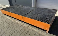 Jungheinrich AW-S Stahl Auffangwanne mit Gitterrost 1000 Liter Gefahrstoffwanne 