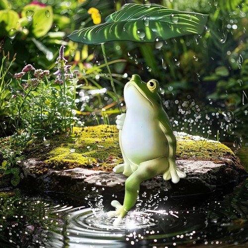 Harz frosch garten dekoration - harz,