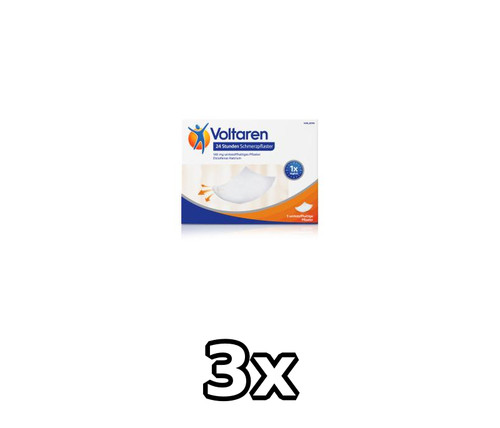 Voltaren stunden - 3x, 24