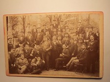 Gruppe Studenten und Alte Herren in Couleur mit Mütze & Band - KAB / Studentika