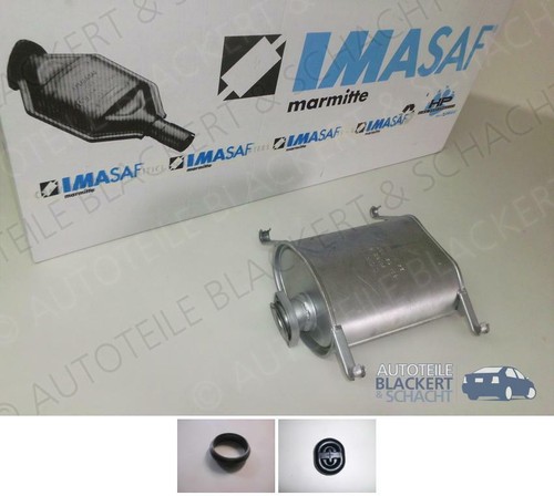 Imasaf auspuff mitteltopf - imasaf,