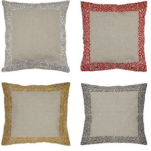 4er set zierkissen dekokissen - zierkissen,