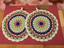 Topflappen gehäkelt original - gehäkelt,