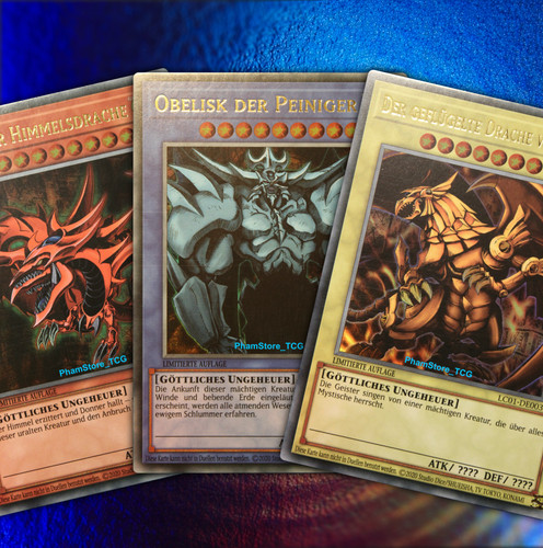Yugioh götterkarten set - yugioh!,