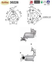 Katalysator renault grand - katalysator,