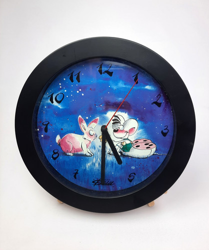 Diddl maus wanduhr uhr 90er - diddl,
