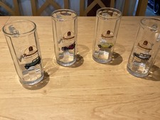 4 Henkel Bierglas von Braumeister mit Auto Modelle